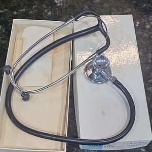 Tycos and Howell Black and Silver Stethoscope